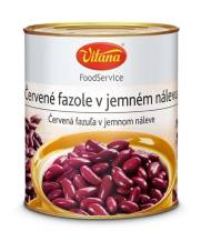 Obrázek k výrobku 12723 - Fazole červené v nálevu 2.5kg Vitana