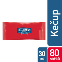 Obrázek k výrobku 17342 - Kečup jemný 80x30g Hellmann