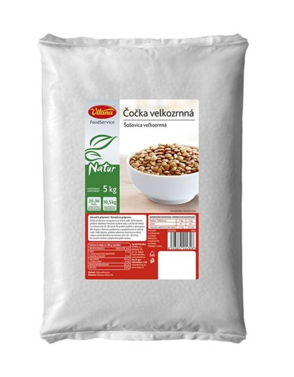 Obrázek k výrobku 9989 - Čočka 5kg Vitana