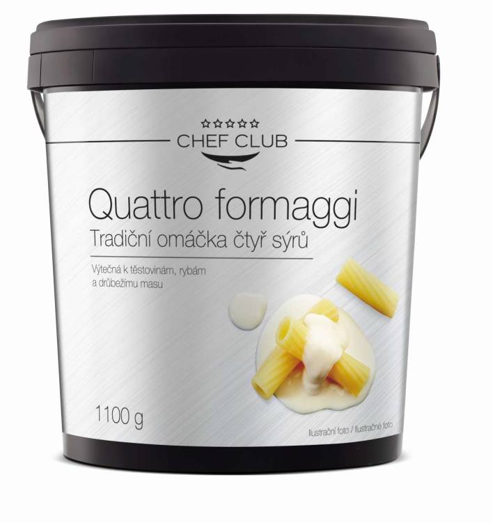 Obrázek k výrobku 11169 - Omáčka Quattro Formagi 1.1kg CHEF Vitana