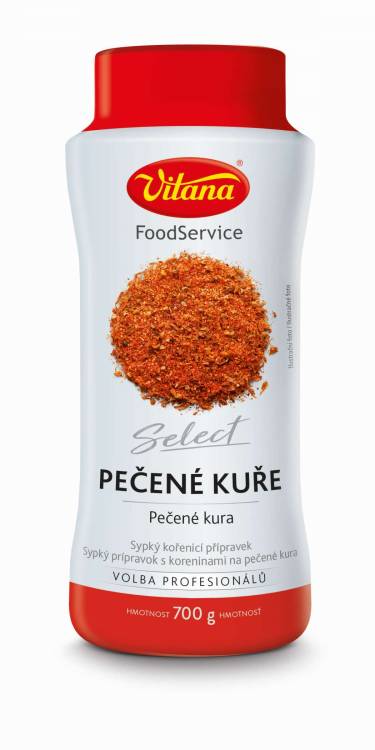 Obrázek k výrobku 12284 - Pečené kuře 700g Vitana