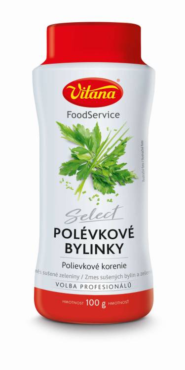 Obrázek k výrobku 11988 - Polévkové byliny 100g Vitana