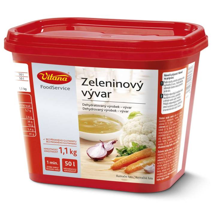 Obrázek k výrobku 10887 - Zeleninový vývar 1.1kg Vitana